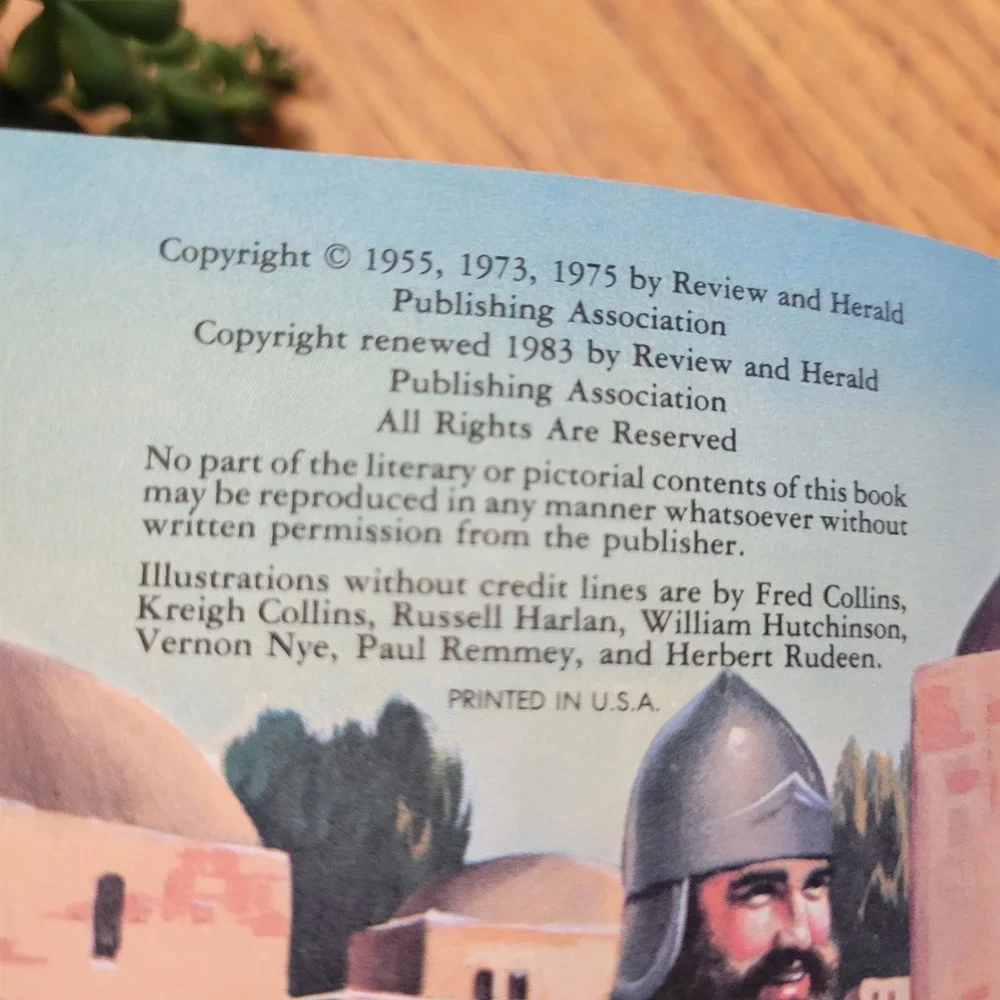 The Bible Story Volume 4 Blue Arthur S Maxwell 1983 Softcover Staging Decor Gift